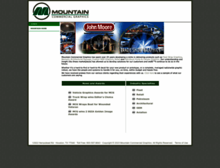 mcgraphics.americommerce.com screenshot