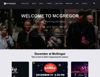 mcgregor.net screenshot