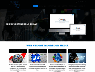 mcgregormedia.com.au screenshot