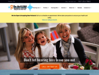 mcguirehearing.com screenshot