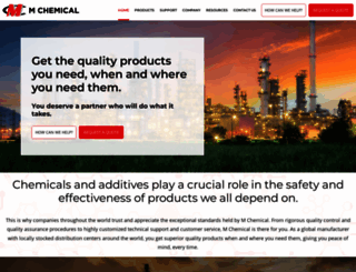 mchemical.com screenshot
