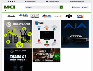 mci-shop.de screenshot