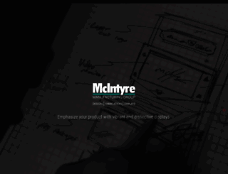 mcintyredisplays.com screenshot