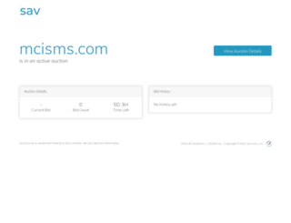 mcisms.com screenshot