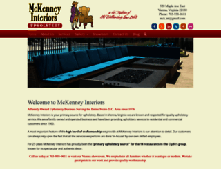 mckenneyinteriors.com screenshot