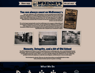 mckenneysair.com screenshot