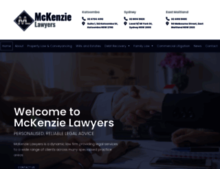 mckenzielaw.com.au screenshot