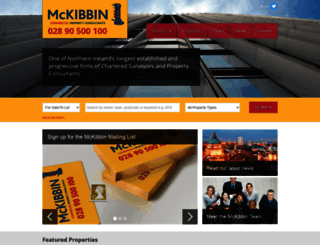 mckibbin.co.uk screenshot