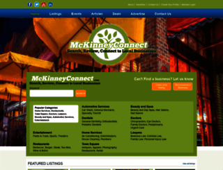 mckinneyconnect.com screenshot