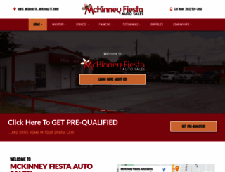 mckinneyfiesta.com screenshot