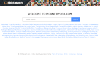 mcknetwork.com screenshot