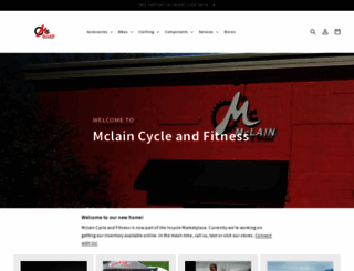 mclaincycle.com screenshot