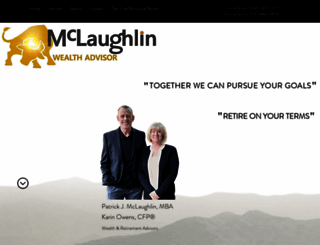 mclaughlininvestmentconsultant.com screenshot