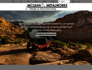 mcleanmetalworksmfg.com screenshot