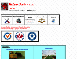 mcleanscale.com screenshot