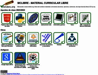 mclibre.org screenshot