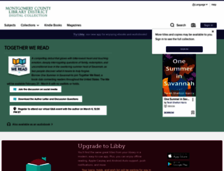 mclinc.libraryreserve.com screenshot