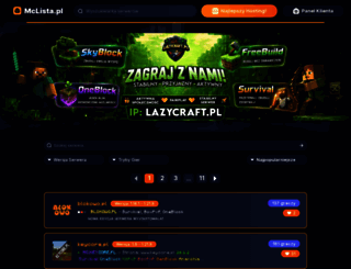 mclista.pl screenshot