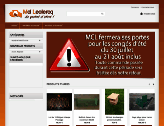 mclleclercq.com screenshot