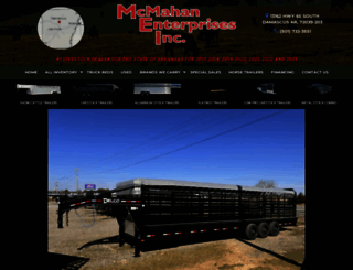 mcmahanenterprisesinc.com screenshot