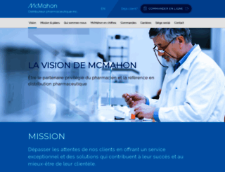 mcmahonpharma.com screenshot