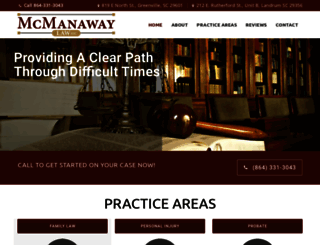 mcmanawaylaw.com screenshot