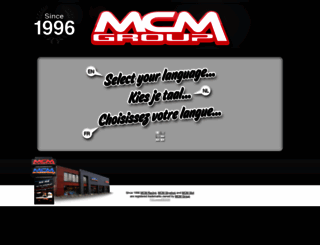 mcmgroup.be screenshot
