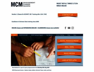 mcmindia.org screenshot