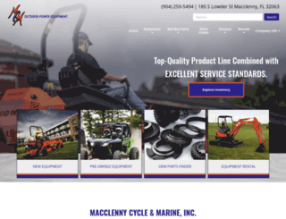 mcmoutdoorpower.com screenshot