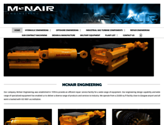 mcnair-engineering.co.uk screenshot