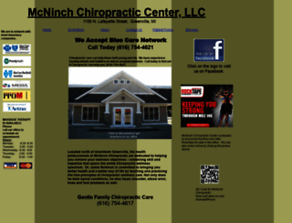 mcninchchiropractic.com screenshot