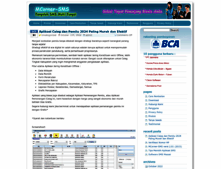 mcorner-sms.com screenshot