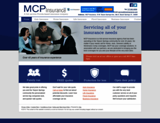 mcpinsurance.com screenshot