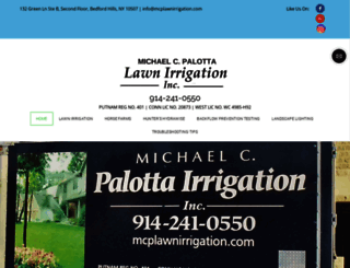 mcplawnirrigation.com screenshot