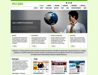 mcraan.com screenshot