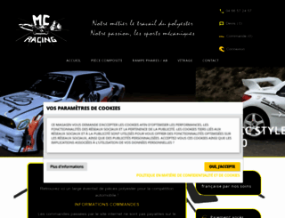 mcracingsa.com screenshot