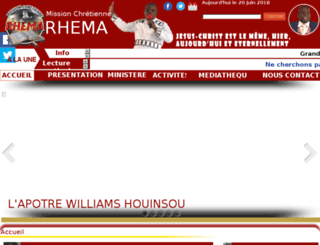mcrhema.org screenshot