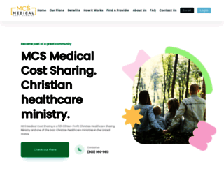 mcsmedicalcostsharing.com screenshot