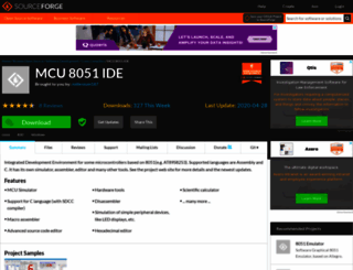 mcu8051ide.sf.net screenshot