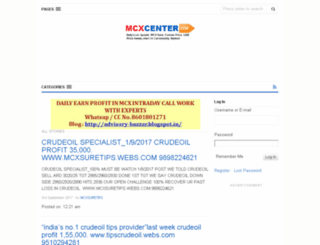 mcxcenter.com screenshot