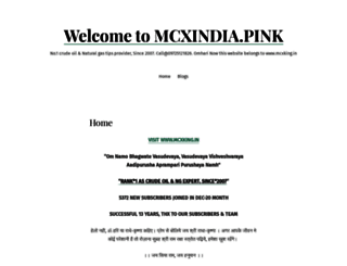 mcxindia.pink screenshot