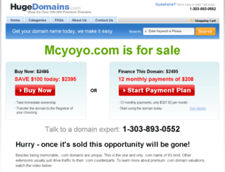 mcyoyo.com screenshot