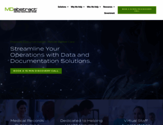 mdabstract.com screenshot