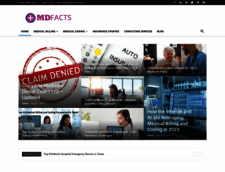 mdbillingfacts.com screenshot