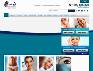 mdcosmedicalsolutions.com.au screenshot