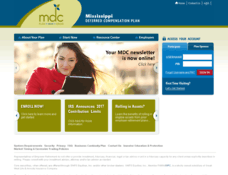 mdcplan.gwrs.com screenshot