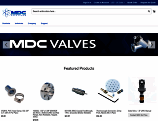 mdcvacuumproductsllc.com screenshot