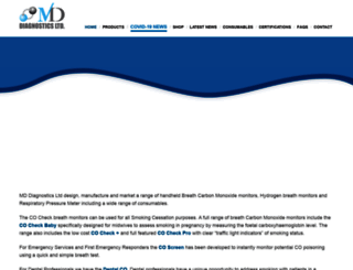 mdd.org.uk screenshot