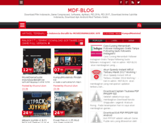 mdf-blog.com screenshot