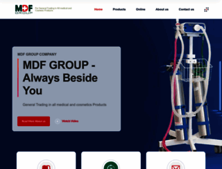 mdfgroup.com screenshot